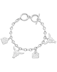 Montana Silversmiths Women's Country Charm Bracelet