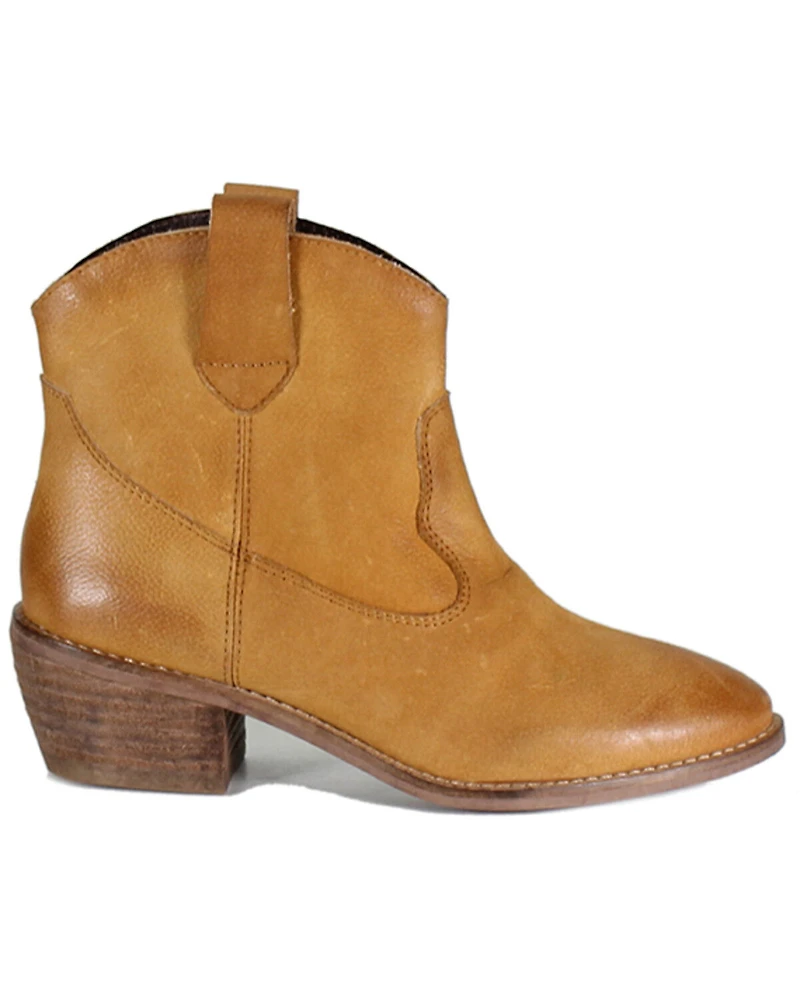 Diba True Women's Outta Town Western Booties - Round Toe