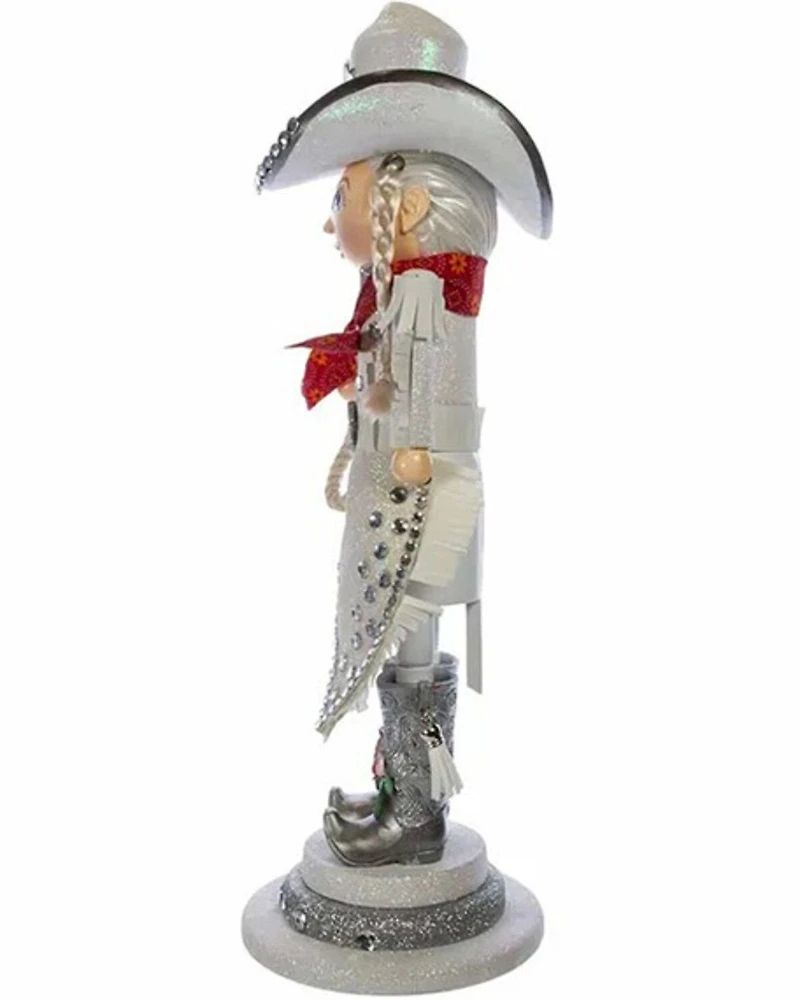 Kurt Adler 18" Hollywood Nutcrackers™ Rhinestone Cowgirl Nutcracker