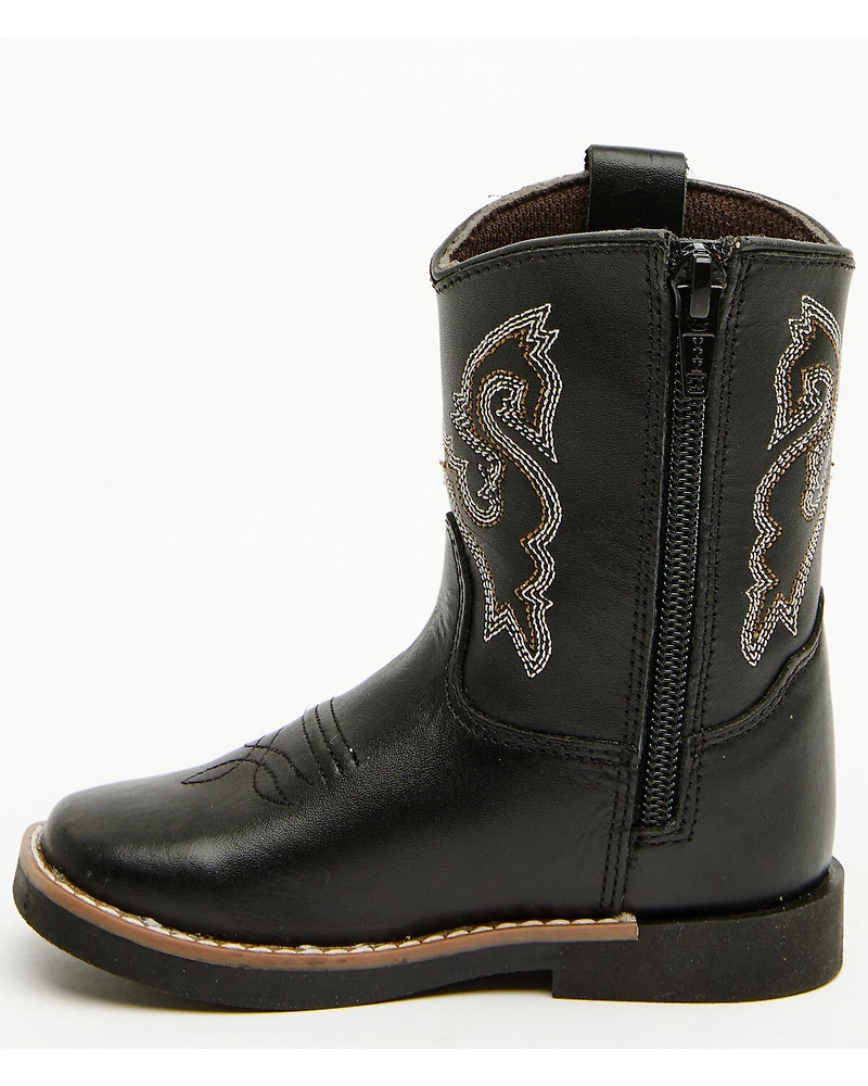 Cody James Toddler Boys' Westley Dane Western Boots - Broad Square Toe