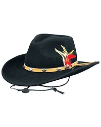 Outback Trading Co. Men's Wide Open Spaces UPF50 Crushable Felt Western Fashion Hat