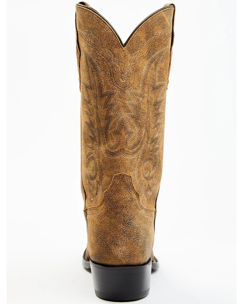 Tony Lama Men's Outpost Desert Goat Leather Western Boots - Round Toe