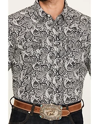 Cody James Men's Mamba Paisley Print Long Sleeve Western Snap Shirt