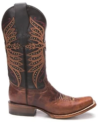 Circle G Women's Studded Western Boots - Square Toe