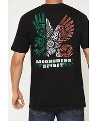 Moonshine Spirit Men's Mexico Eagle Short Sleeve Graphic T-Shirt