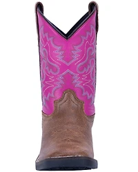 Dan Post Girls' 9" Punky Western Boots - Broad Square Toe