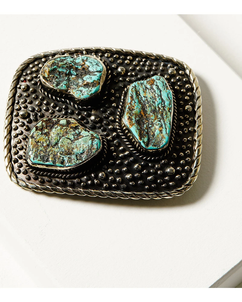 Paige Wallace Women's Turquoise Three Stone Buckle