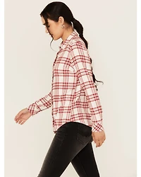 Idyllwind Women's Anna Plaid Print Long Sleeve Snap Western Shirt