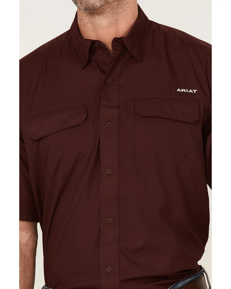 Ariat Men's VentTEK Outbound Short Sleeve Button-Down Shirt - Big