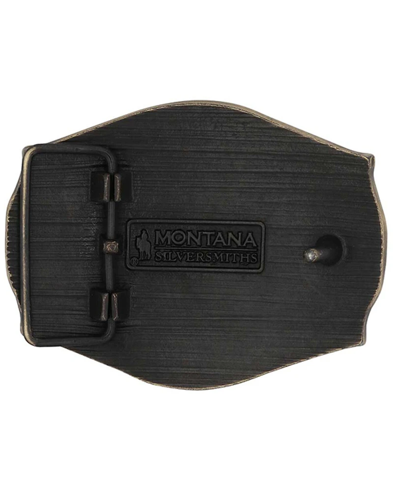 Montana Silversmiths Men's America Since 1776 Attitude Belt Buckle