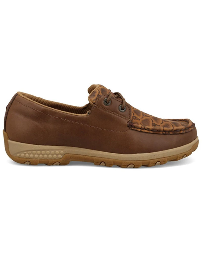 Twisted X Women's Boat Shoe Driving Mocs