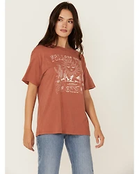 Shyanne Women's Follow The Sun Short Sleeve Graphic Tee