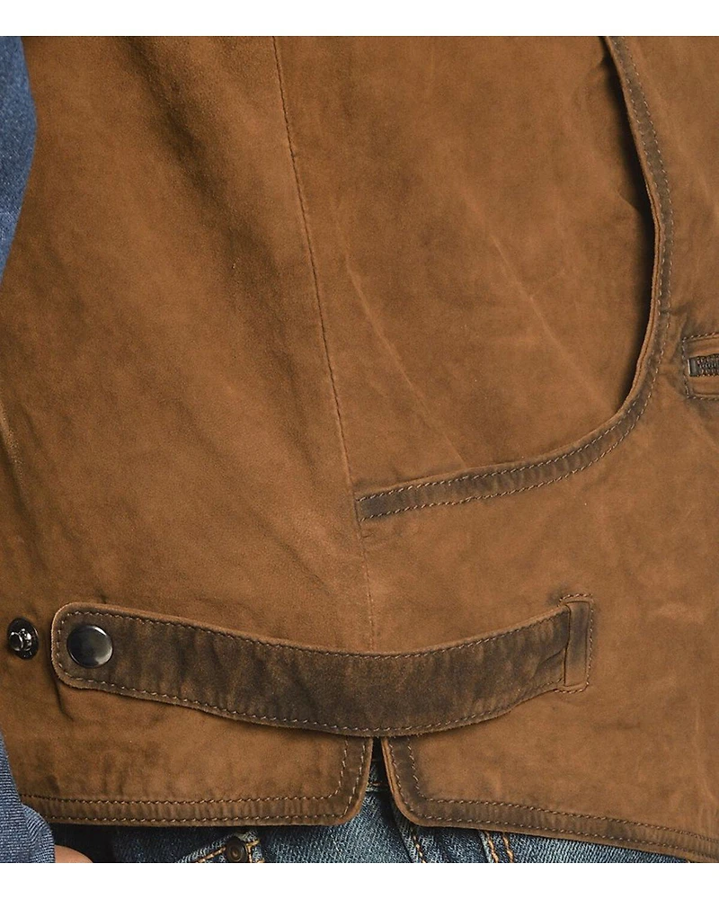 Scully Suede Leather Vest