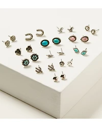 Shyanne Women's Cowgirl Earrings Set - 11 Piece