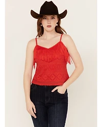 Idyllwind Women's Redmond Lace Fringe Cami