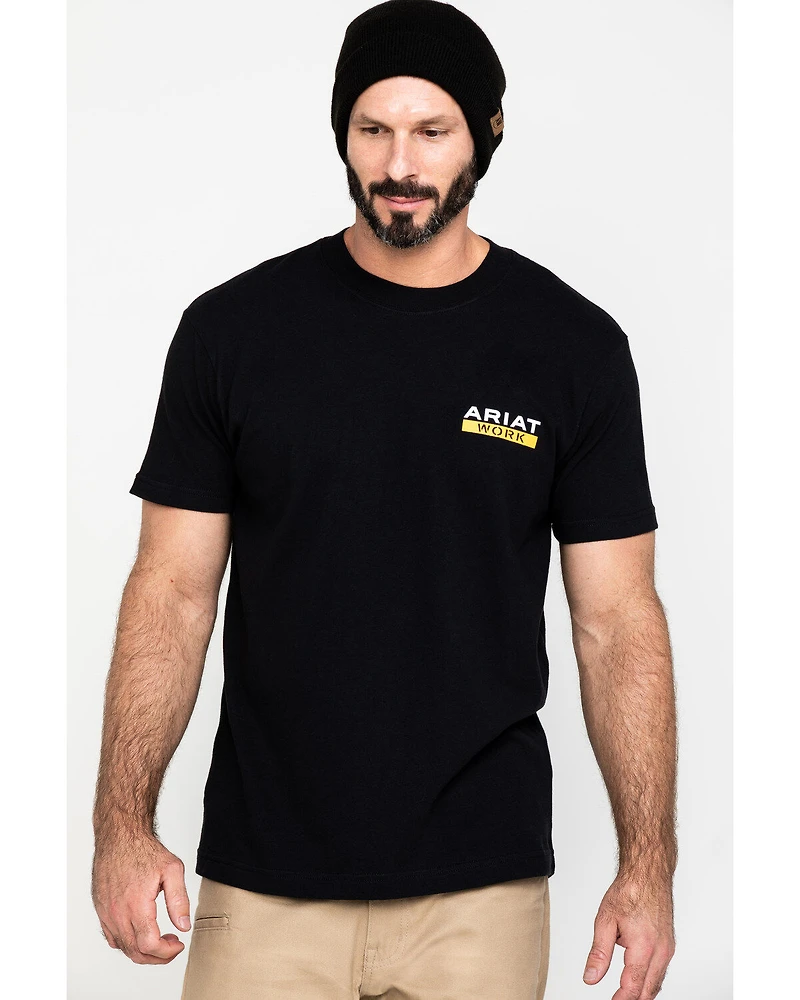 Ariat Men's Rebar Cotton Strong Roughneck Graphic Work T-Shirt