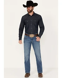 Wrangler Retro Men's Big Sky Medium Wash Slim Bootcut Stretch Jeans