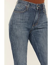 Kimes Ranch Women's Monica Medium Wash Mid Rise Cropped Jeans