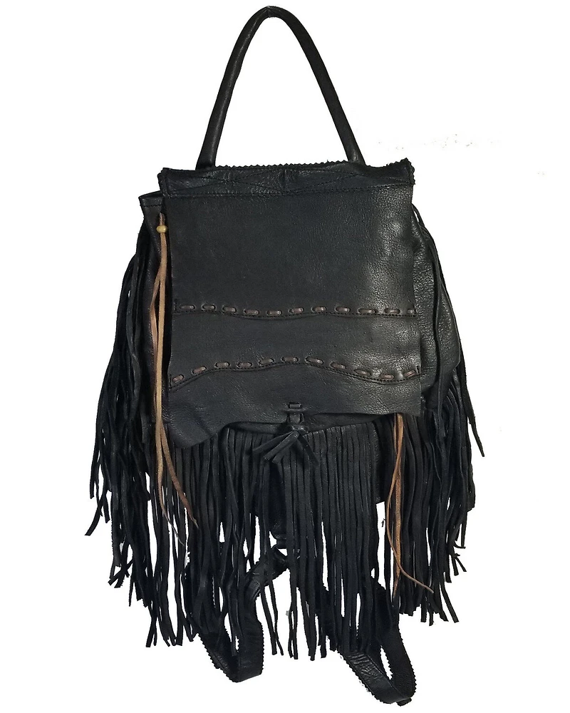 Kobler Leather Women's Black Rucksack Backpack
