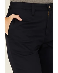 Dickies Women's Mid Rise Skinny Stretch Twill Work Pants