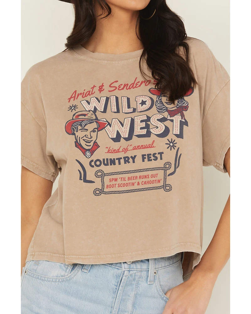 Ariat X Sendero Women's Wild West Short Sleeve Graphic Tee