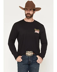 Wrangler Men's Long Live Cowboys Sleeve Graphic T-Shirt