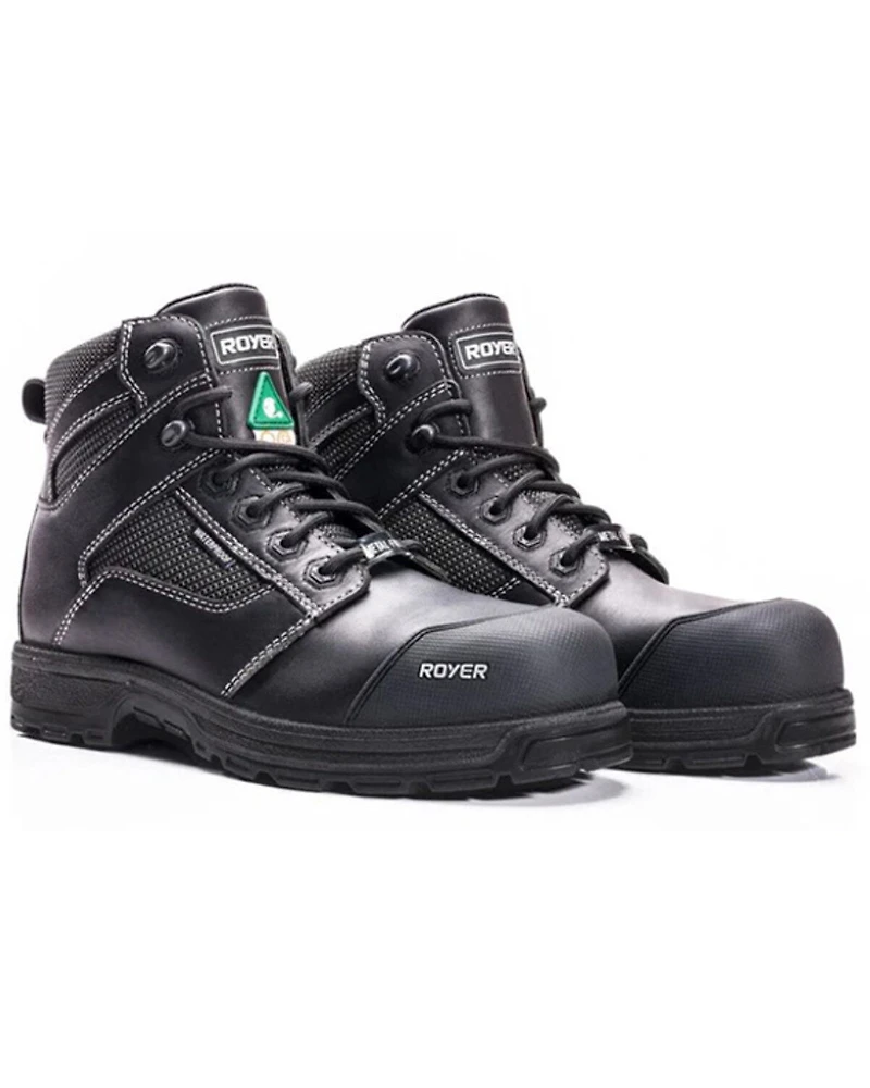 ROYER Men's Agility Artic Grip Work Boots - Composite Toe