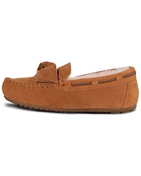 Cloud Nine Women's Scarlet Sheepskin Moccasins