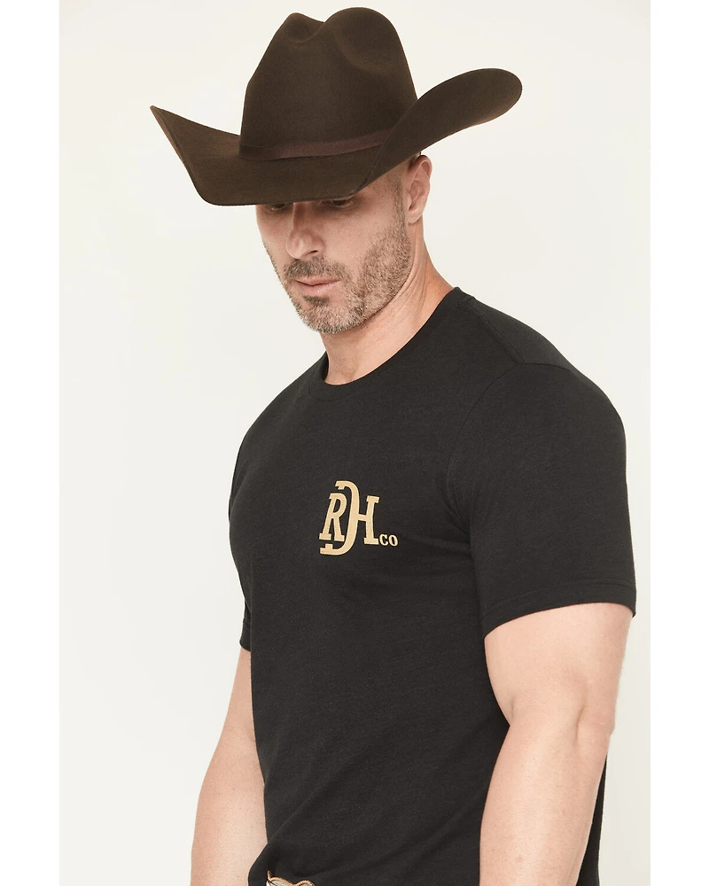 Red Dirt Hat Men's Bass Lighting Short Sleeve Graphic T-Shirt