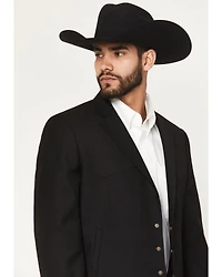 Cody James Black 1978™ Men's Solid Snap Cropped Sportcoat