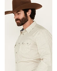 Cody James Men's Rex Striped Long Sleeve Snap Western Shirt