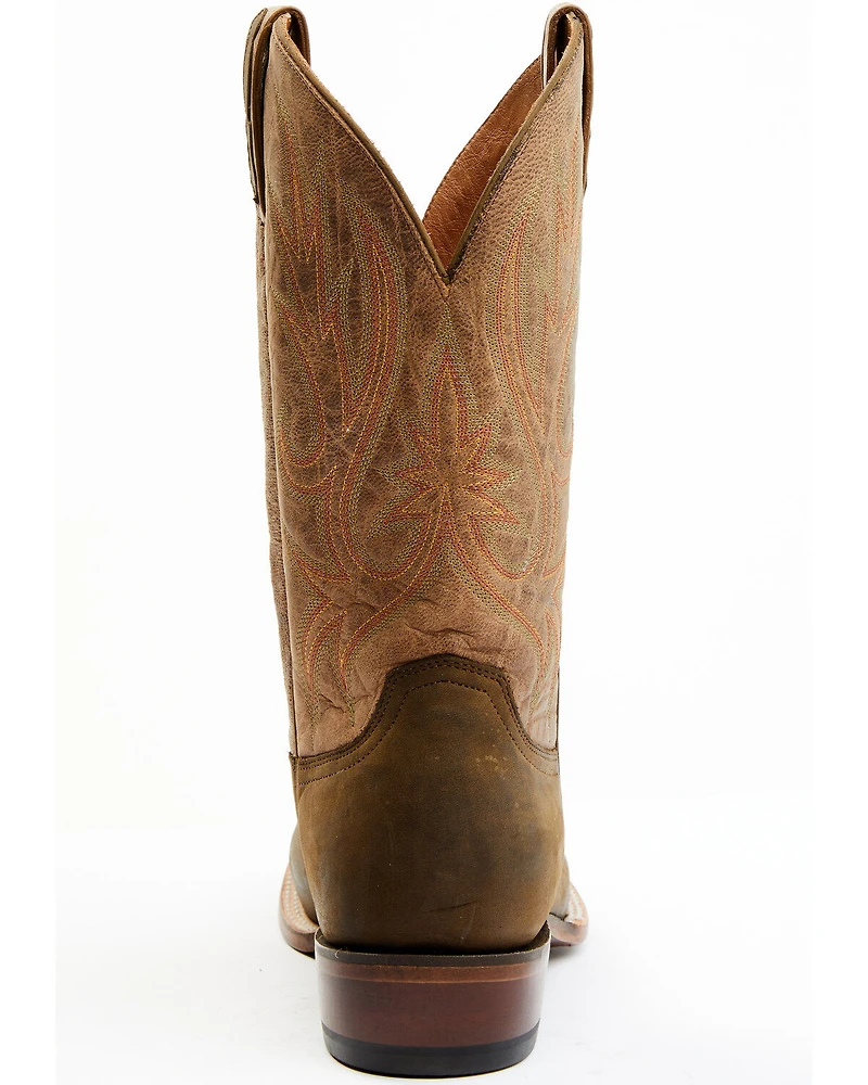 Lucchese Men's Gordon Western Boots - Broad Square Toe