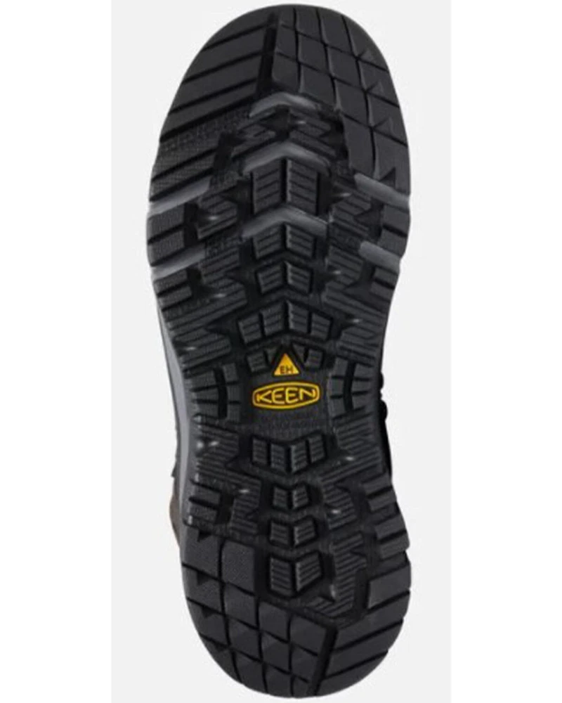 Keen Men's Kansas City Mid Lace-Up Waterproof Work Boots - Carbon Toe