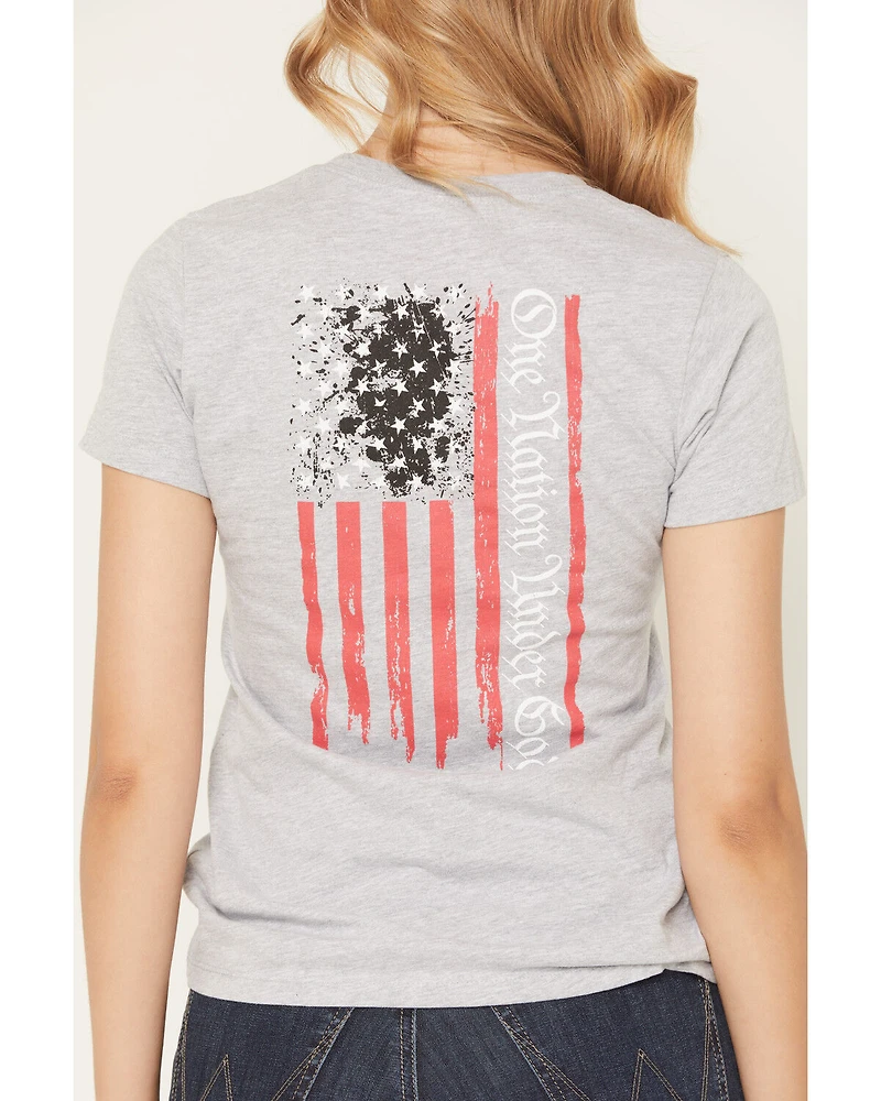 Howitzer Women's One Nation Short Sleeve Graphic Tee