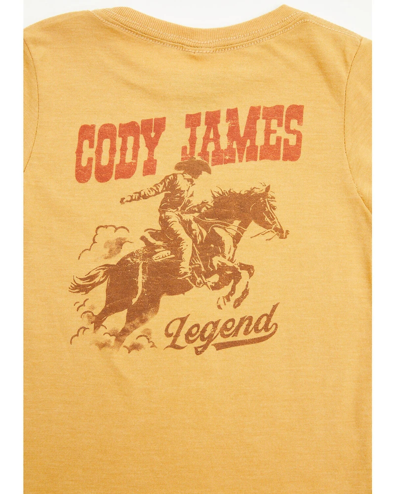 Cody James Toddler Boys' Cowboy Short Sleeve Graphic T-Shirt