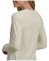 Roper Women's Embroidered Long Sleeve Top