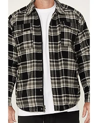 Thorogood Men's Merrill Heavyweight Plaid Print Berber Lined Shirt Jacket