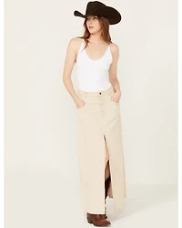 Free People Women's Come As You Are Corduroy Maxi Skirt