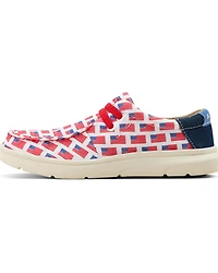 Ariat Boys' Hilo Ol Glory Casual Shoes - Moc Toe