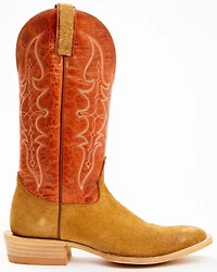 Hondo Boots Men's Roughout Western - Broad Square Toe