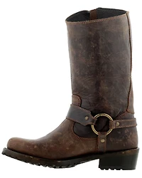 Liberty Black Women's Rocio Frankly Harness Boots - Round Toe