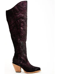 Corral Women's Metallic Tall Western Boots - Snip Toe