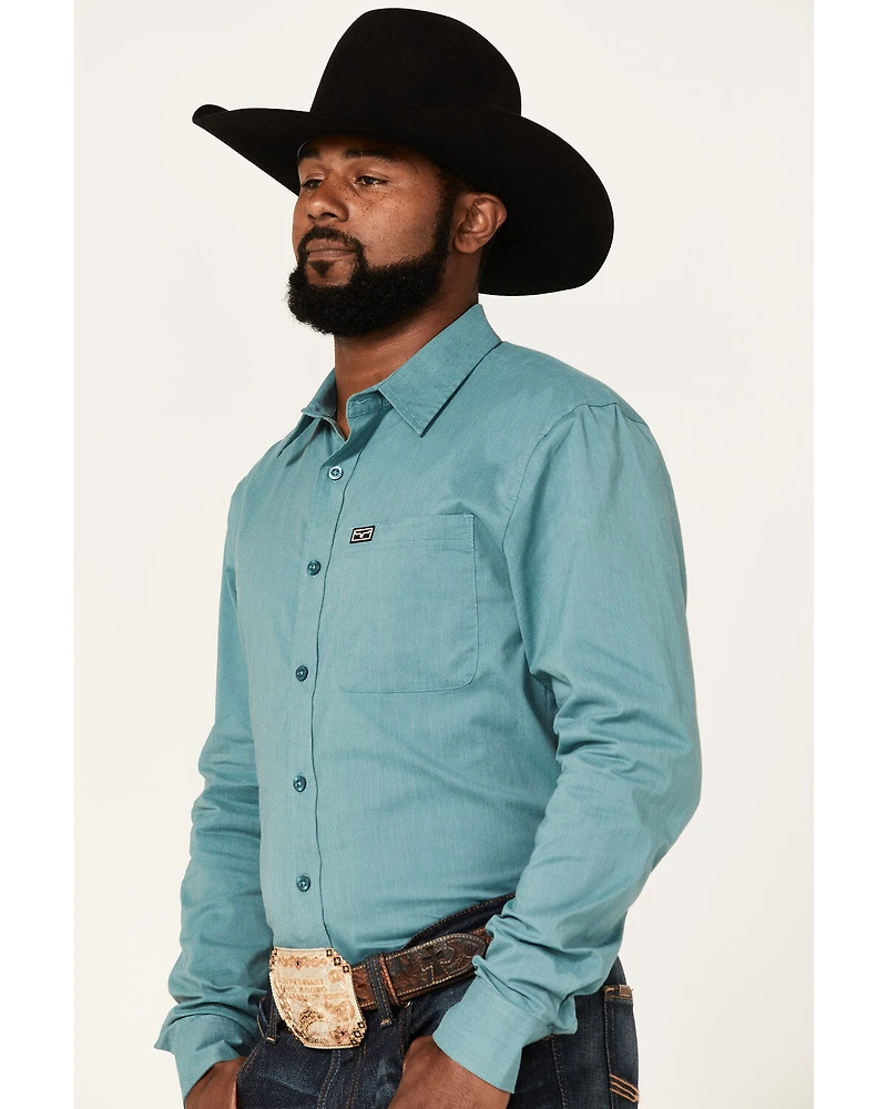 Kimes Ranch Men's Linville Coolmax Button-Down Western Shirt