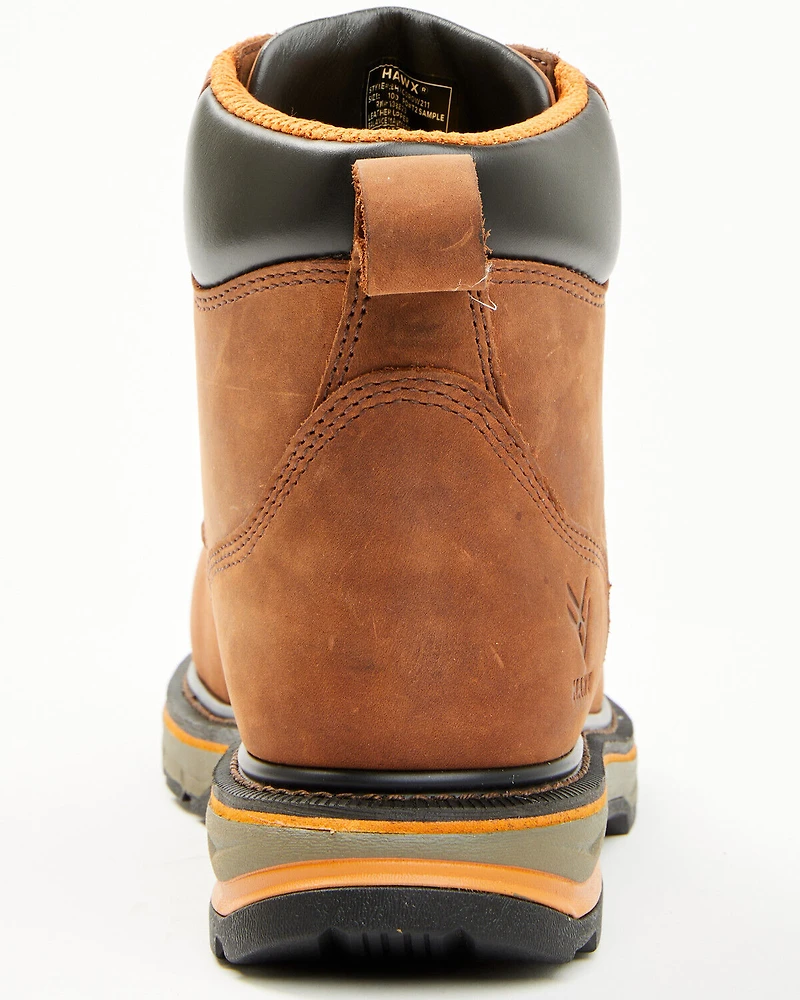 Hawx Men's 6" Enduro Lace-Up Work Boots - Composite Toe