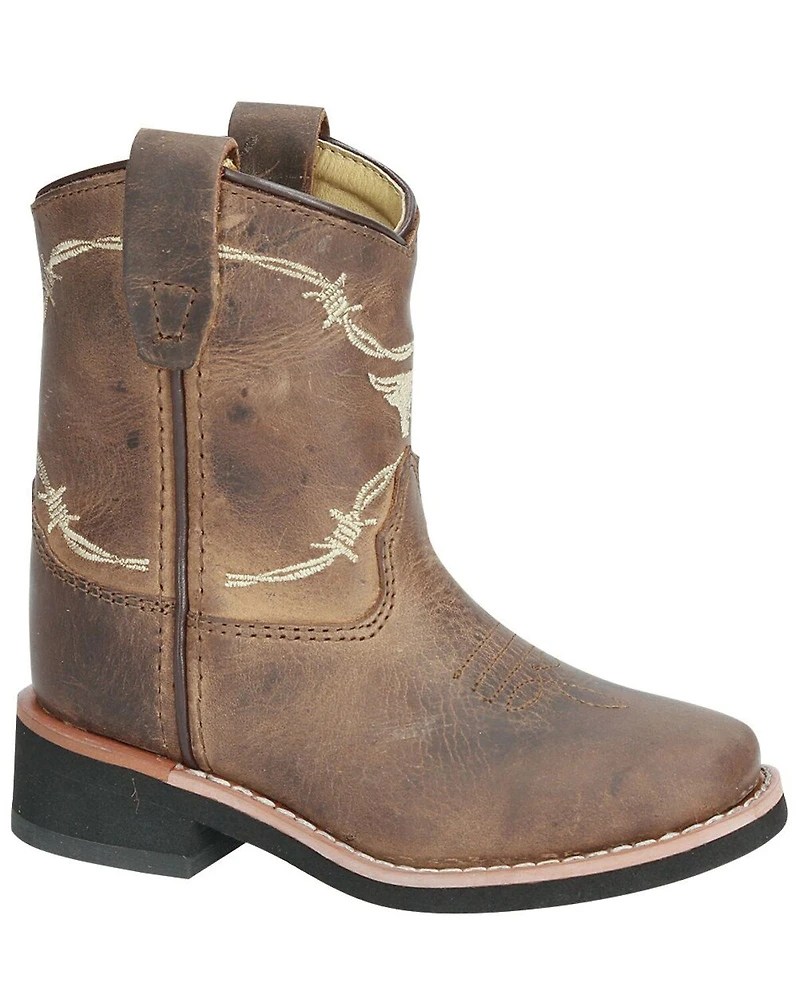 Smoky Mountain Boys' Logan Western Boots - Square Toe