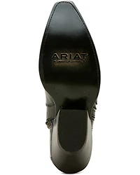 Ariat Women's Jade Crocodile Print Western Booties - Snip Toe