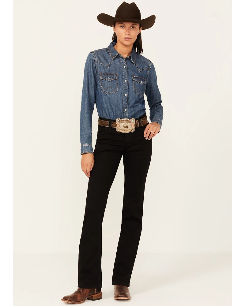 Wrangler Women's Willow Mid Rise Bootcut Ultimate Riding Jeans