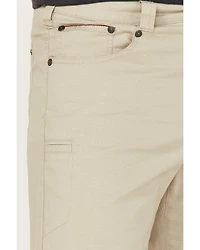 Brothers and Sons Men's Weathered Ripstop Stretch Slim Straight Pants