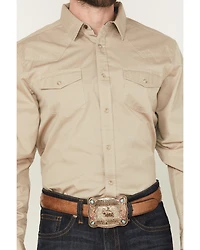 Cody James Men's Threadstone Solid Long Sleeve Snap Western Shirt