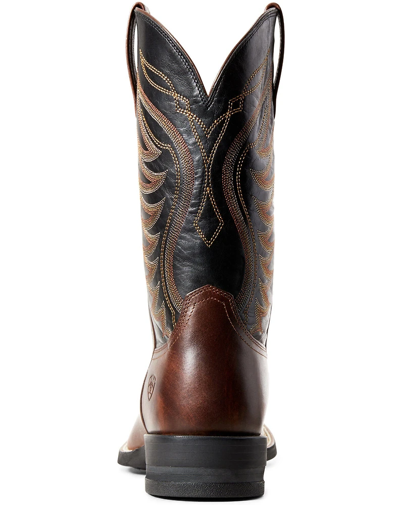 Ariat Men's Amos Hand Stained Western Boots - Square Toe